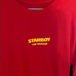 H&M x The Weeknd long sleeve XO shirt SMALl